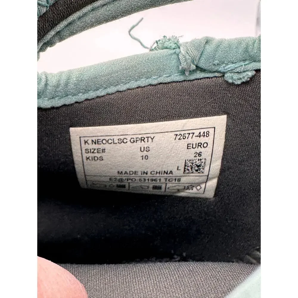 Bogs Neo-Classic Kids Sz: 10 Teal (READ) Floral Insulated Winter Boot 72577- 448